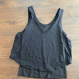 Ivanka Trump black layered sleeveless top